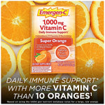 Emergen-C 1000mg Vitamin C Supplement Powder, Super Orange, 60/Pack (130213)