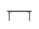 Correll Folding Table, 60" x 24", Gray Granite/Dove Gray (ST2460TF-15)