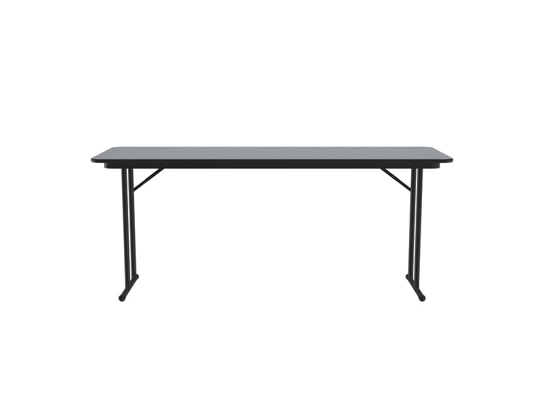 Correll Folding Table, 60" x 24", Gray Granite/Dove Gray (ST2460TF-15)
