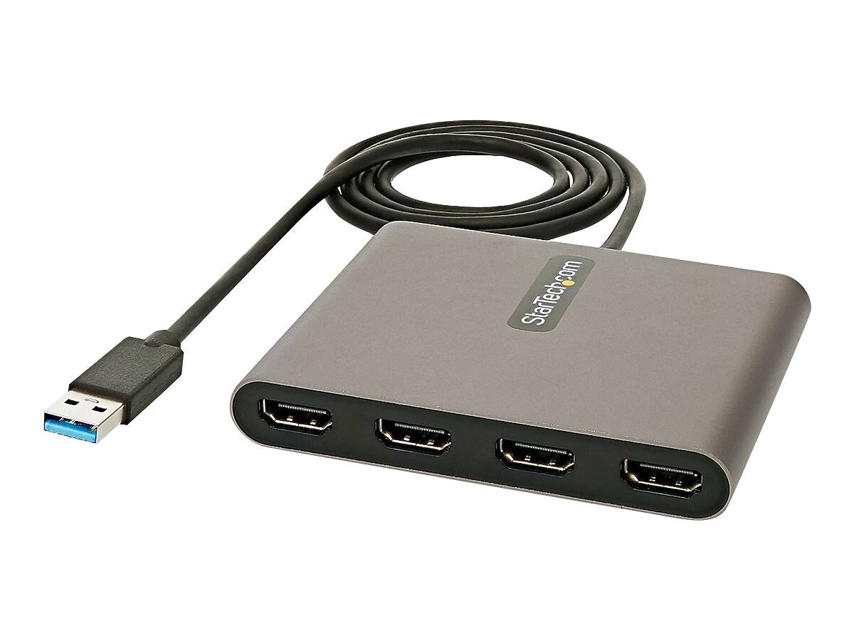 StarTech.com 3.3' USB A to HDMI Cable, Space Gray (USB32HD4)