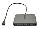 StarTech.com 1.64' USB C to HDMI Cable, Space Gray (USBC2HD4)