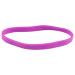 JAM Paper Multi-Purpose #64 Rubber Bands, 3.5" x .25", Non-Latex, Purple, 100/Pack (33364RBPU)