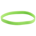 JAM Paper Multi-Purpose #64 Rubber Bands, 3.5" x .25", Non-Latex, Green, 100/Pack (33364RBGR)