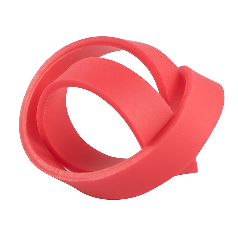 JAM Paper Multi-Purpose #64 Rubber Bands, 3.5" x .25", Non-Latex, Red, 100/Pack (33364RBRE)