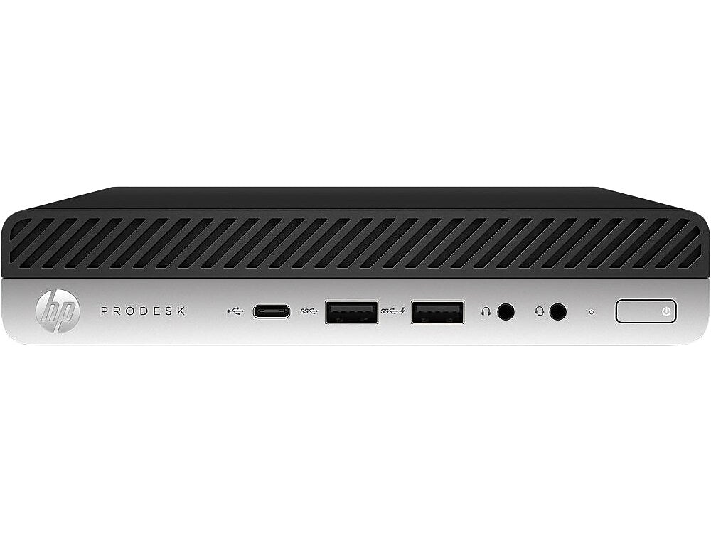 HP ProDesk 600 G3 Refurbished Mini Desktop Computer, Intel Core i5-6400T, 16GB Memory, 512GB SSD