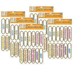 Ashley Productions Magnetic Die-Cut Timesavers & Labels, Confetti Months of the Year, 6 Packs (ASH19008-6)