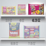 Hershey's Mega Mix Chocolate and Candy Variety Bag, 48.29 oz., 135 Pieces (HEC93958)