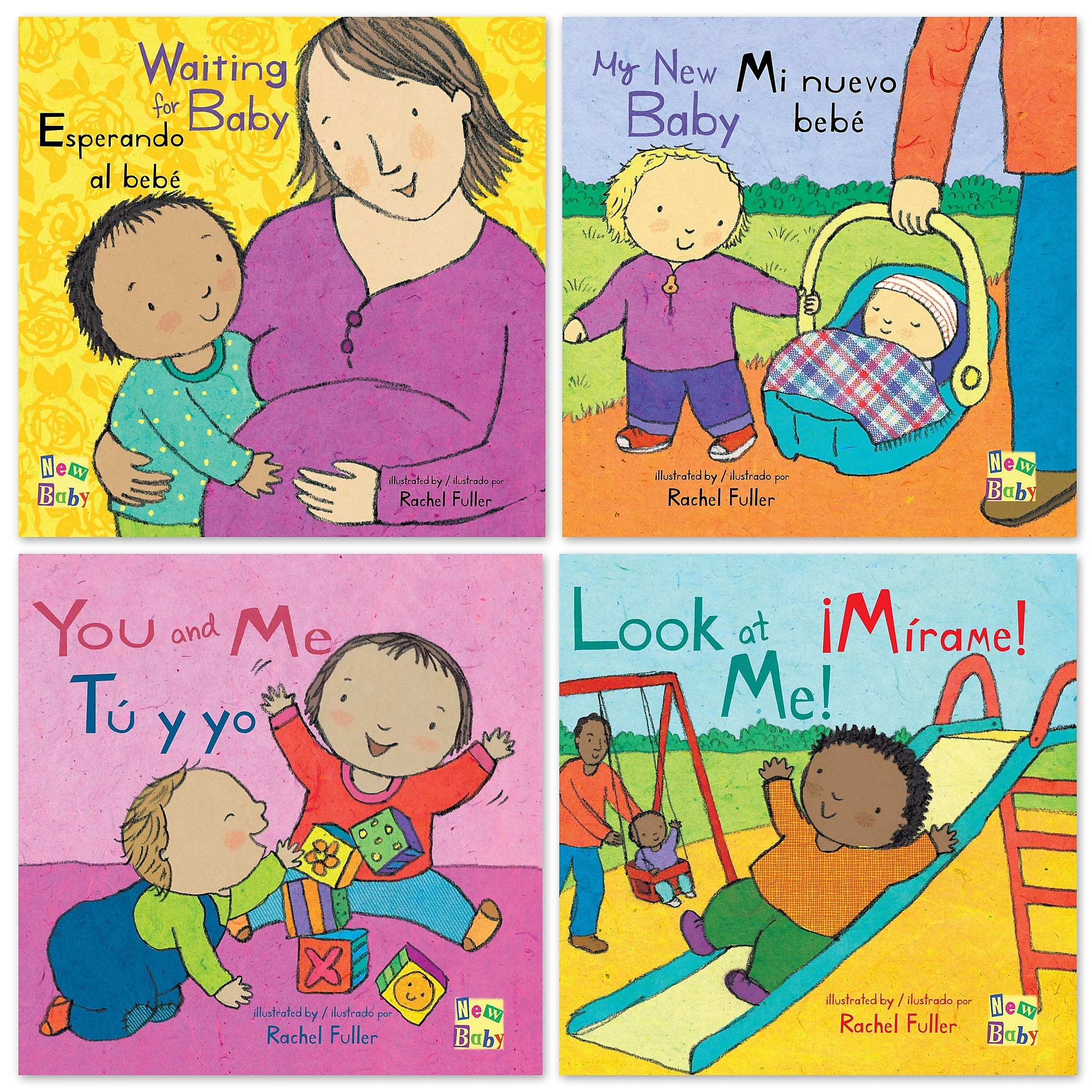 New Baby 4-Book Set By Rachel Fuller, Board Book (9781786285294)