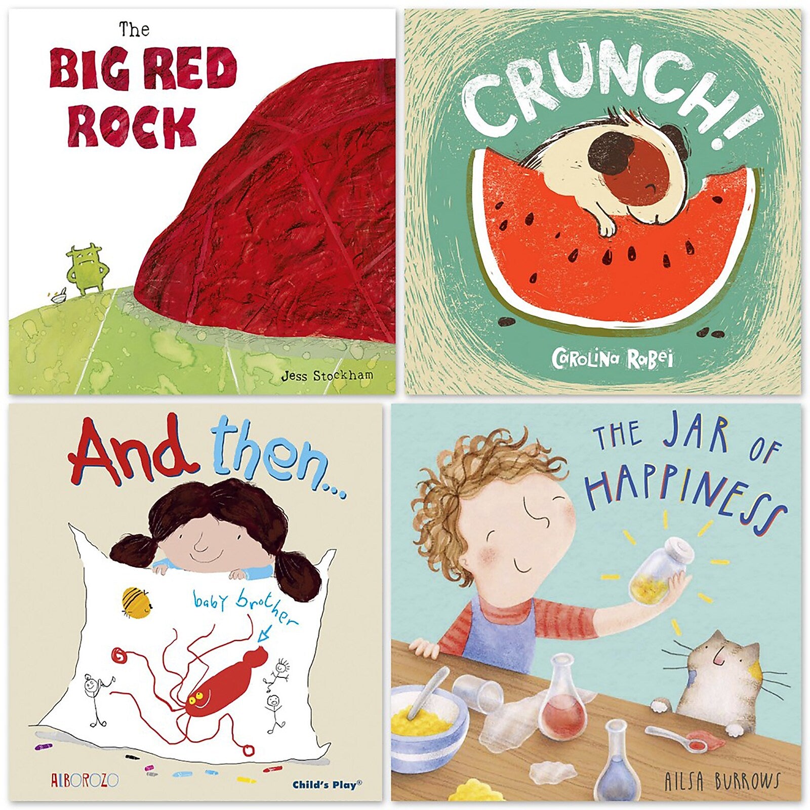 Child's Play Books Sharing, Caring and Friendship Soft Cover Boxed Set, 4/Set (CPYCPSCF)