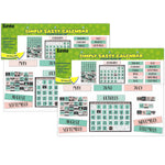 Eureka Simply Sassy Calendar Bulletin Board Set, 2 Sets (EU-847088-2)