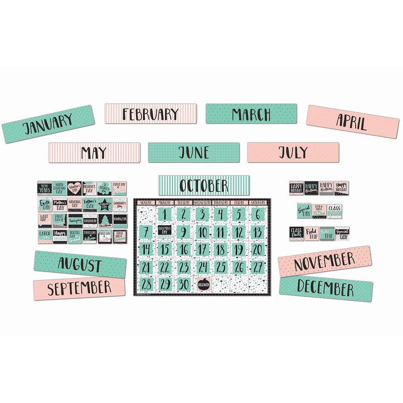Eureka Simply Sassy Calendar Bulletin Board Set, 2 Sets (EU-847088-2)