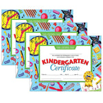 Hayes Publishing Kindergarten Certificate, 8.5" x 11", 30 Per Pack, 3 Packs (H-VA601-3)