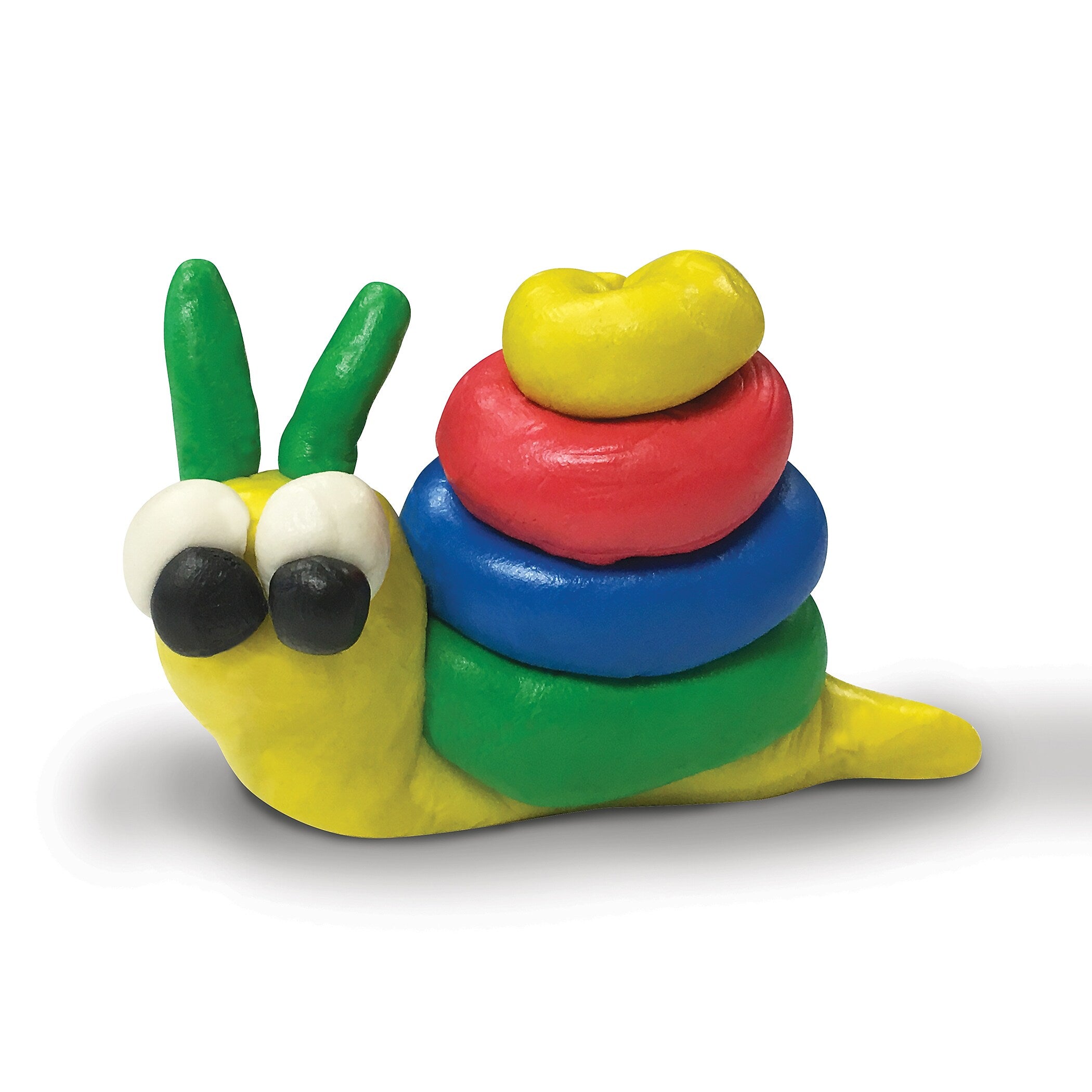 Creativity Street Extruded Modeling Clay, 6 Assorted Colors, 6 Sticks/1 lb./Pack, 6 Packs (PACAC408001-6)