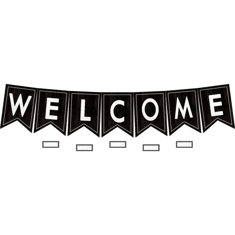 Teacher Created Resources® Modern Farmhouse Pennants Welcome Bulletin Board Set (TCR8506)