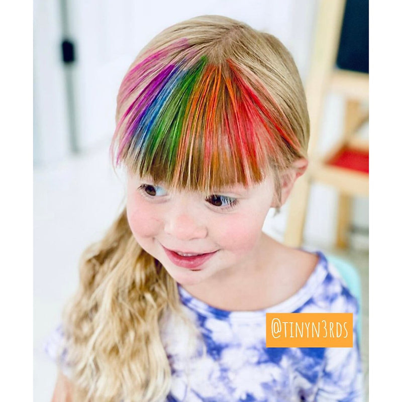 The Pencil Grip Hair Coloring Chalk, 6 Colors Per Pack, 2 Packs (TPG682-2)