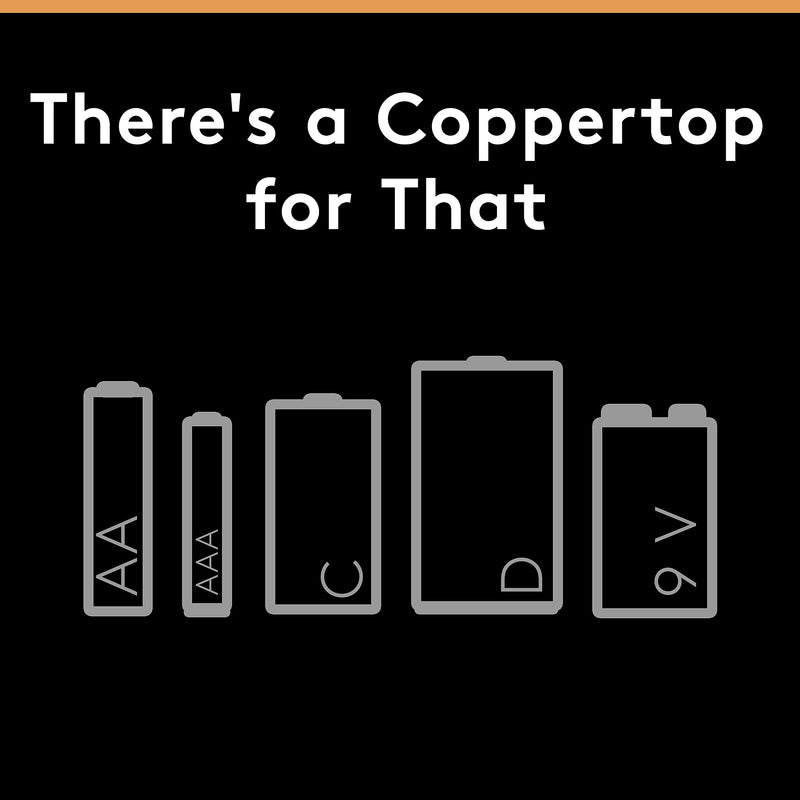 Duracell Coppertop C Alkaline Batteries, 8/Pack (MN14RT8Z)