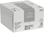 Pacific Blue Basic AccuWipe Fiber/Bagasse Cleaning Wipers, 7.9" x 4.5", White, 280 Wipers/Box, 60/Carton (29712CT)