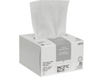 Pacific Blue Basic AccuWipe Fiber/Bagasse Cleaning Wipers, 7.9" x 4.5", White, 280 Wipers/Box, 60/Carton (29712CT)