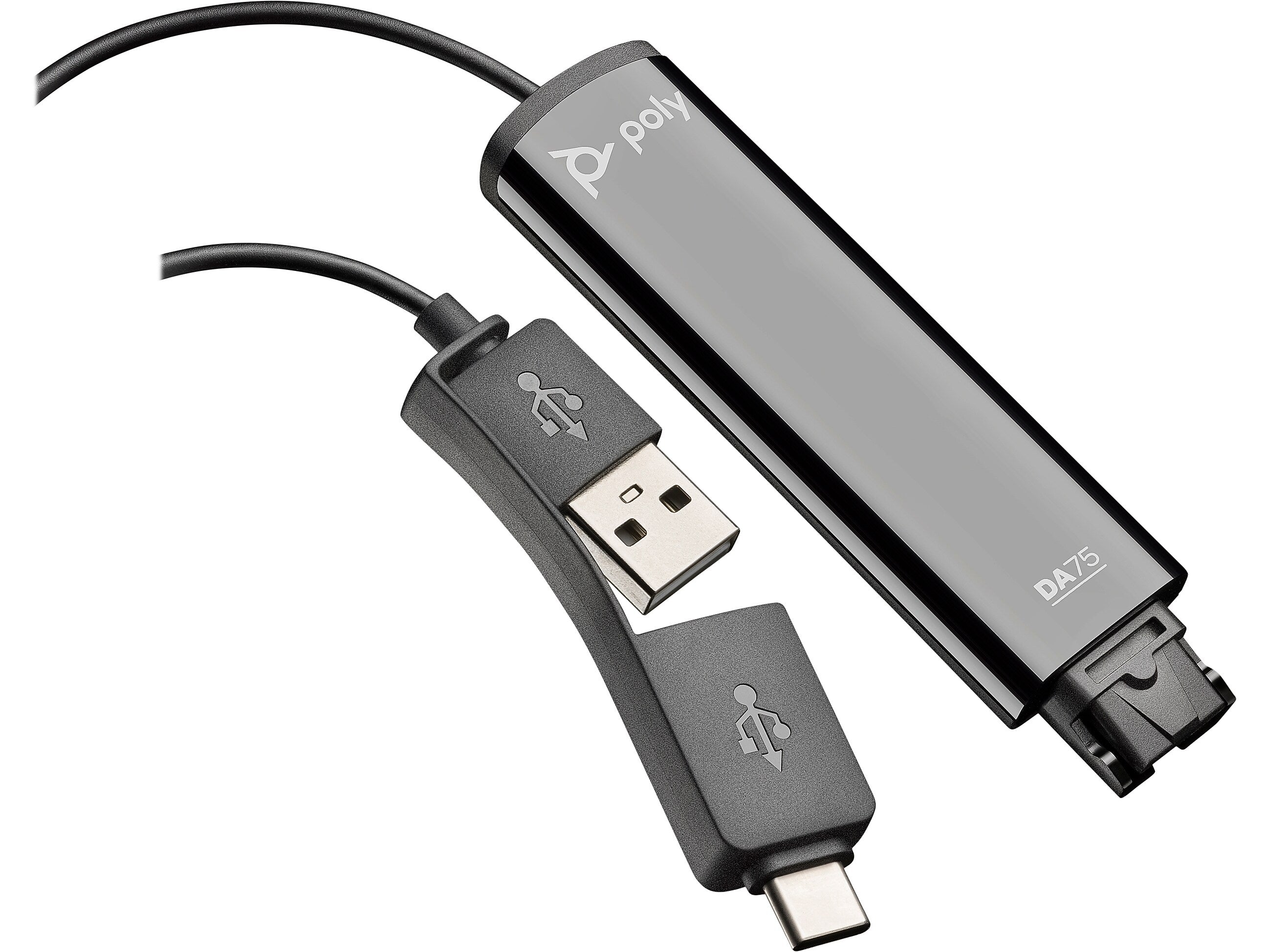 Poly DA75 Digital Adapter, Black (218266-01)