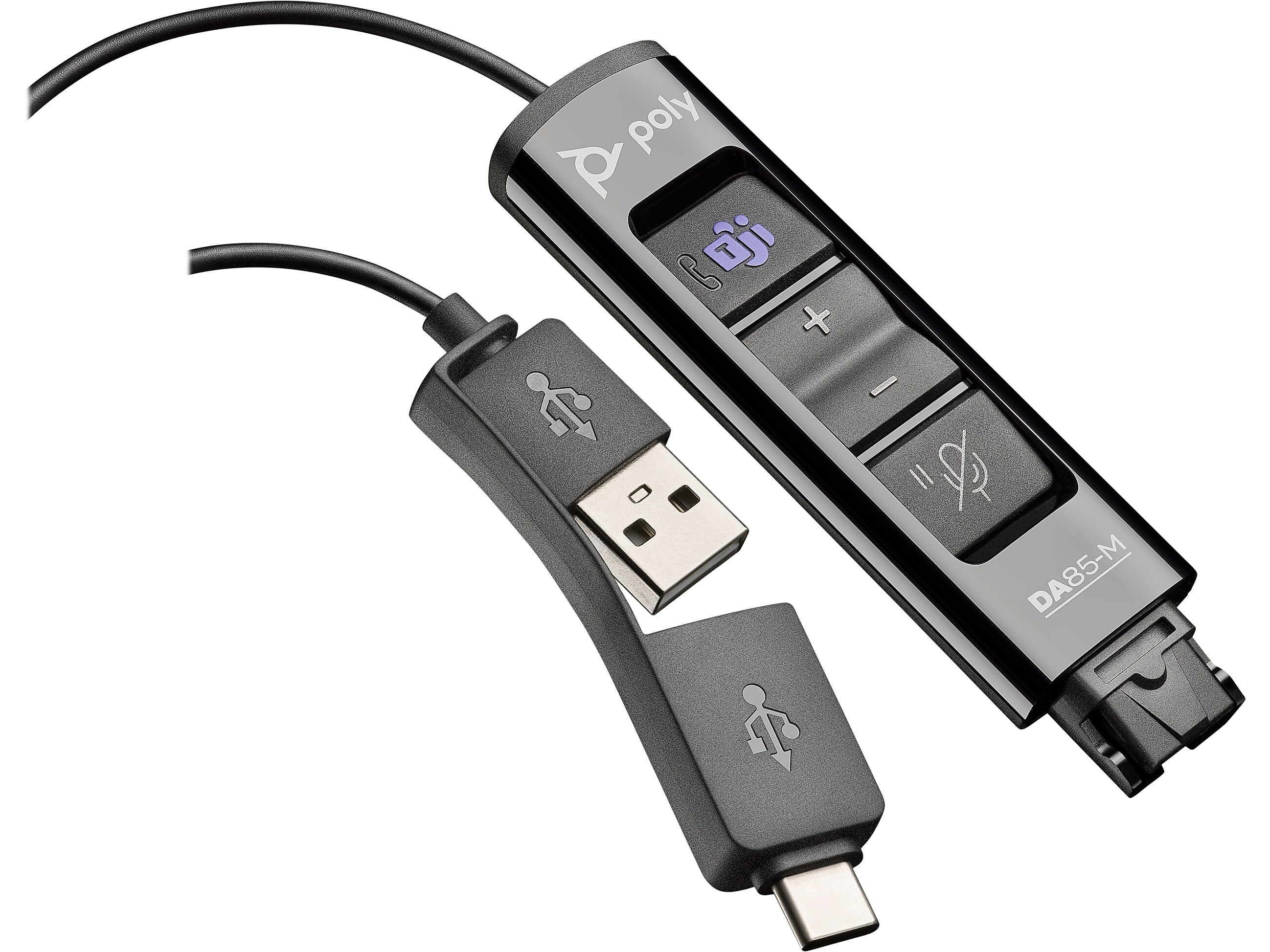 Poly DA85-M Digital Adapter, Black (786C8AA)