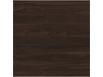 Bush Business Furniture Hybrid 73"H 5-Shelf Bookcase with Adjustable Shelves, Black Walnut Laminated Wood (HYB136BW-Z)