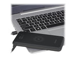 Aluratek USB Wireless Power Bank for Most Smartphones, 10000mAh, Black (AWPBQ10KF)