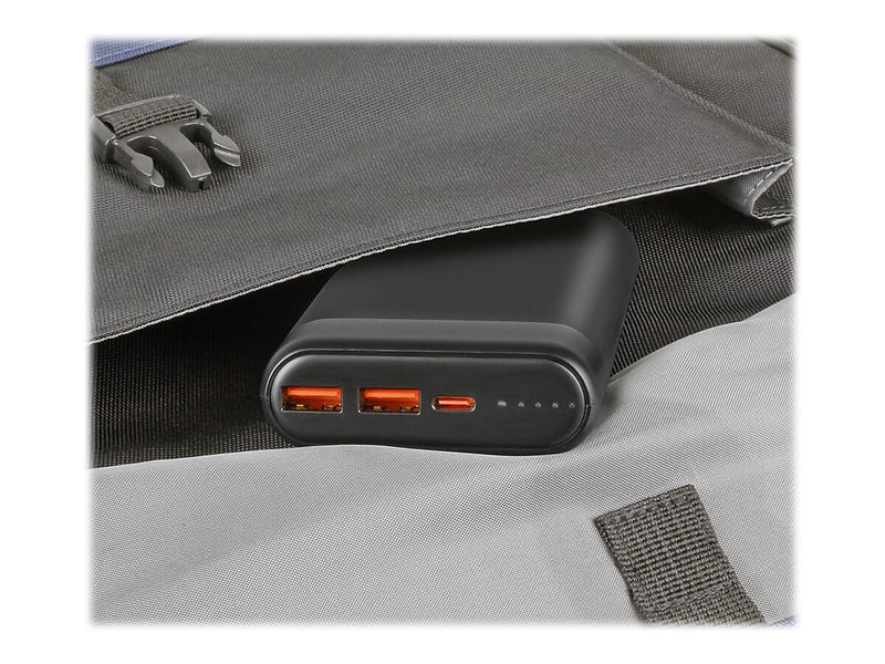 Aluratek USB Power Bank for Most Smartphones, 20000mAh, Black (APBQ20F)
