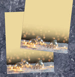 Great Papers Glow Candles & Ornaments Christmas Letterhead, Beige/Gold/Gray, 50/Pack (2021116)
