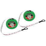 Learning Advantage 33" Plastic Tape Measure, Green, 2/Bundle (CTU7610-2)