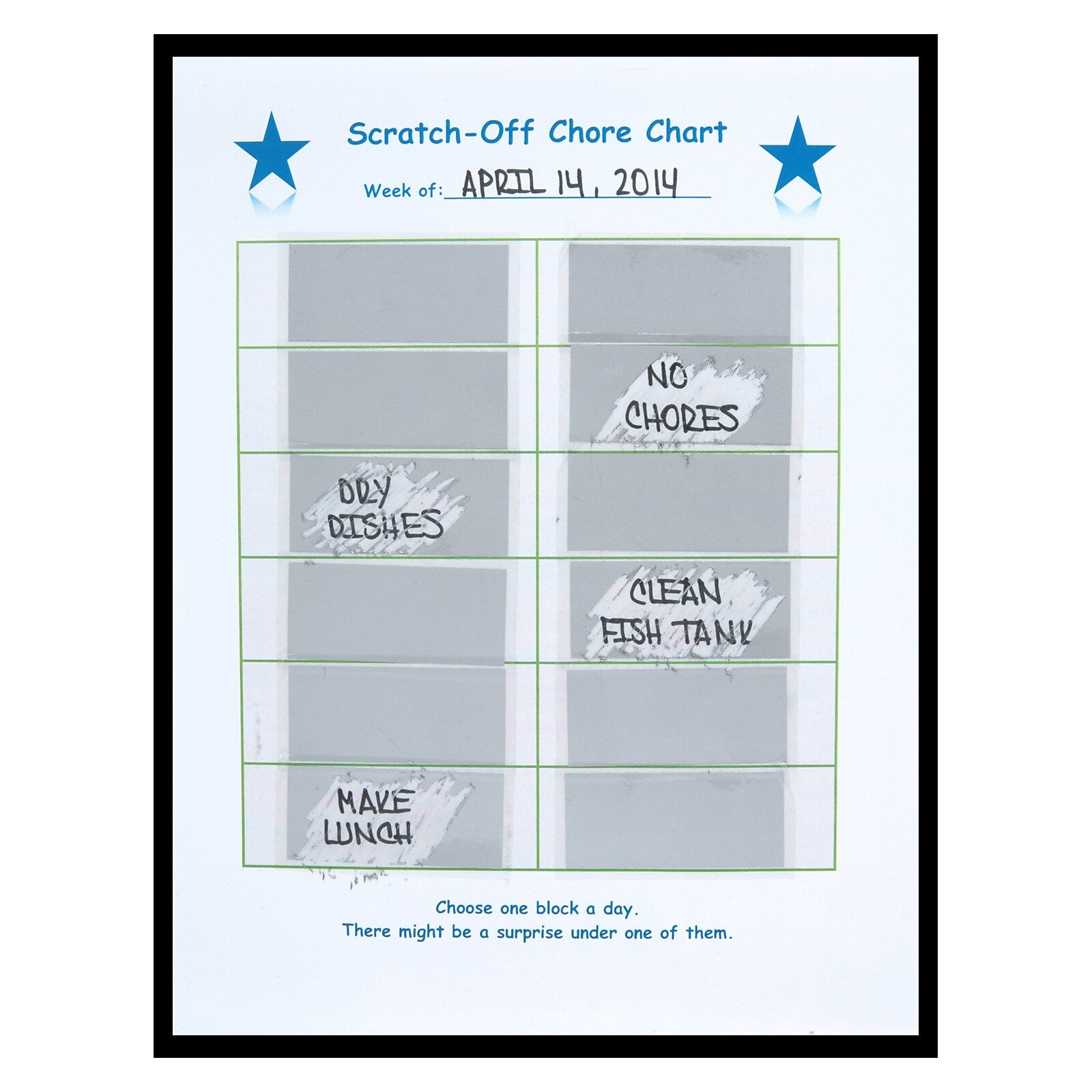 Eureka Rectangles Scratch Off Stickers, 180 Per Pack, 6 Packs (EU-627003-6)