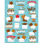 Eureka Marshmallow Scented Stickers, 80 Per Pack, 6 Packs (EU-650912-6)