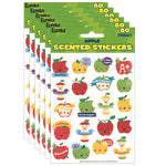 Eureka Apple Scented Stickers, 80 Per Pack, 6 Packs (EU-650947-6)
