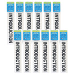 Flipside Products Paper Science Fair Project Titles, 8.5" x 1.38", Black, 13/Pack, 12 Packs (FLP20060-12)