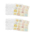 Roylco Flowers Rubbing Plates, Multicolored, 16 Per Pack, 2 Packs (R-5804-2)
