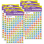 TREND Happy Books superShapes Stickers, 800 Per Pack, 6 Packs (T-46053-6)
