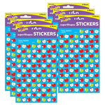 TREND Tasty Apples superShapes Stickers, 800 Per Pack, 6 Packs (T-46070-6)