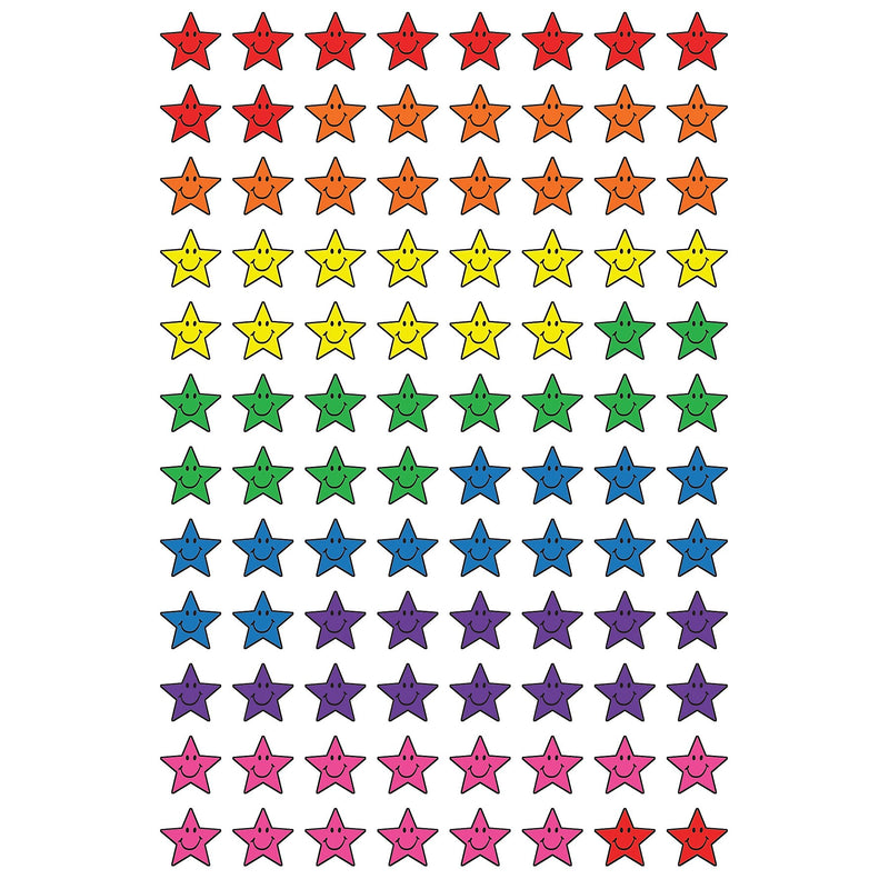 TREND Star Smiles superShapes Stickers, 800 Per Pack, 6 Packs (T-46079-6)