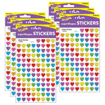 TREND Heart Smiles superShapes Stickers, 800 Per Pack, 6 Packs (T-46080-6)
