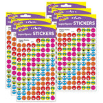 TREND Happy Smiles superSpots Stickers, 800 Per Pack, 6 Packs (T-46155-6)