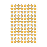 TREND Gold Foil Stars superShapes Stickers, 400 Per Pack, 6 Packs (T-46602-6)