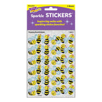 TREND Buzzing Bumblebees Sparkle Stickers®, 72 Per Pack, 12 Packs (T-63031-12)