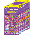 TREND Sparkly Unicorns Sparkle Stickers®, 24/Pack, 6 Packs (T-63353-6)
