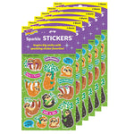 TREND Thoughtful Sloths Sparkle Stickers®, 32/Pack, 6 Packs (T-63359-6)