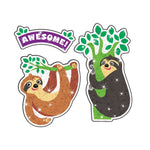 TREND Thoughtful Sloths Sparkle Stickers®, 32/Pack, 6 Packs (T-63359-6)