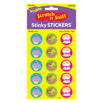 TREND Happy Birthday/Vanilla Stinky Stickers, 60 Per Pack, 6 Packs (T-927-6)