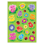 TREND Floral Mixed Shapes Stinky Stickers® Friendly Flowers, 84/Pack, 6 Packs (T-83039-6)