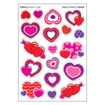 TREND Cherry Mixed Shapes Stinky Stickers® Sweet Hearts, 72/Pack, 6 Packs (T-83040-6)
