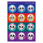 TREND Vanilla Stinky Stickers® Colorful Skulls, 48/Pack, 6 Packs (T-83308-6)