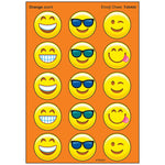 TREND Orange Stinky Stickers® Emoji Cheer, 60/Pack, 6 Packs (T-83433-6)