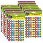 Teacher Created Resources Superhero Mini Stickers, 0.5", 378 Per Pack, 12 Packs (TCR5642-12)